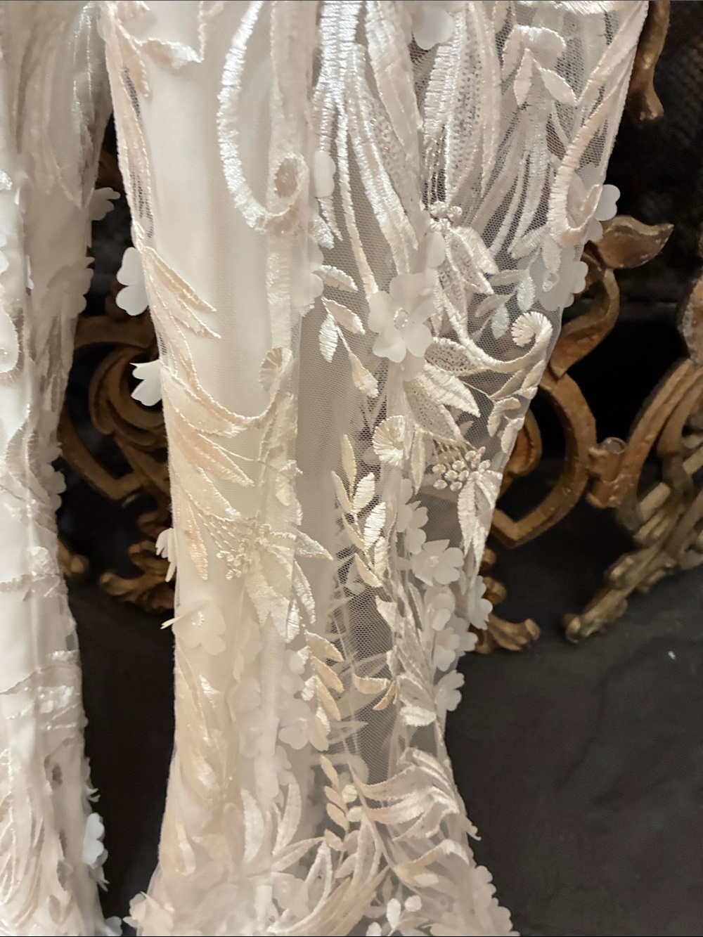Fashion Nova White Embroidered Lace Jumpsuit Romper - Picture 14 of 16